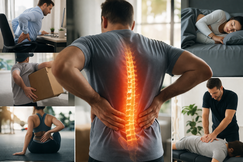 Top 5 Causes of Back Pain (and How Chiropractic Care Can Help)